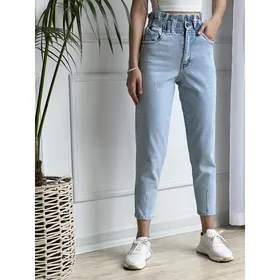 شلوار جین مام فیت 8021