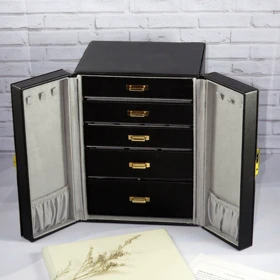 جعبه جواهرات مدل کشو دار طبقاتی کد G_Lnd_104