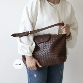 کیف زنانه بزرگ مدل نیلو خشتی