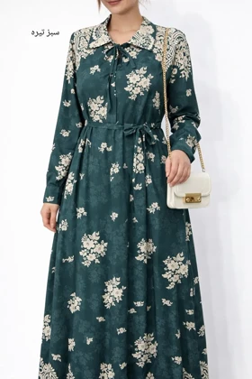 پیراهن مانتویی سوپر کلوش پارمیدا