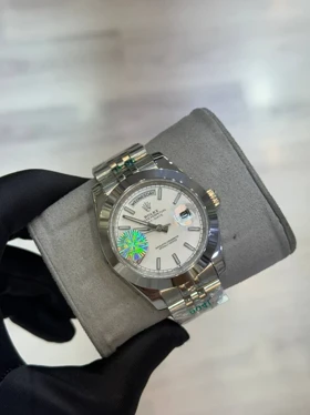 ساعت رولکس دیت جاست صفحه سفید