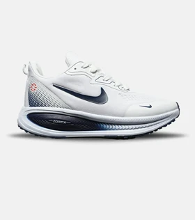 کفش کتانی مردانه و زنانه سفید سرمه ای Nike Zoom X مدل 8351