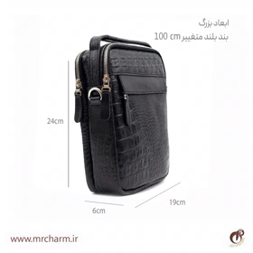 کیف دوشی مردانه زیپ‌دار mrch11475
