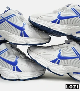 کفش کتانی بچه گانه سفید آبی NIKE VaporMax