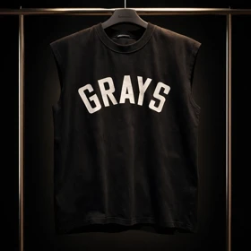 وست west استریت GRAYS پارچه ماکان دو نخ گرماژ بالا دو رنگ سفید و مشکی