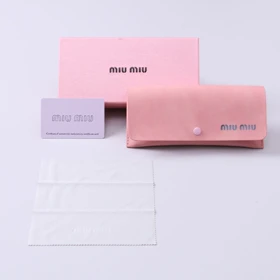 کیس اورجینال عینک برند MIU MIU کد 270006