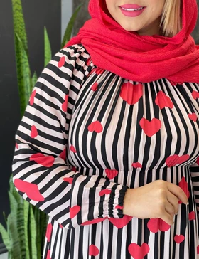 پیراهن نخی آستین بلند پژواک کد : S231