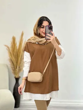 مانتو دو تکه بلند