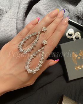 گوشواره جواهری