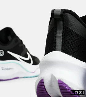 کفش کتانی مردانه و زنانه مشکی سفید NIKE zoom x smiley مدل 6743