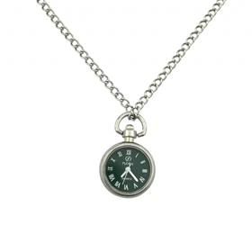 گردنبند طرح ساعت با زنجیر بلند