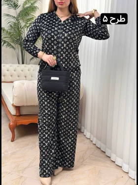 سویشرت شلوار مخمل 3493