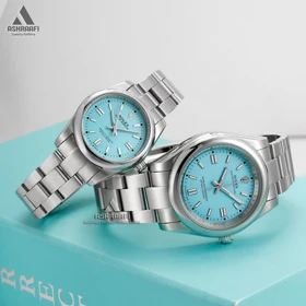 ساعت رولکس Rolex Perpetual light blue 02