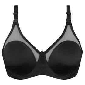 سوتین زنانه رنگ مشکی پانیذ مدل 22200