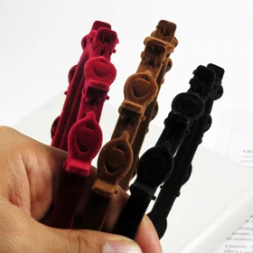 تل مو زنانه مدل مخمل کد 457