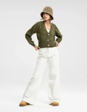 بافت دکمه کریستال (سبز فرمی)