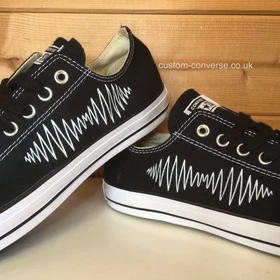 کفش مدل کتانی ال استار زنانه کاستوم Arctic Monkeys تک سایز