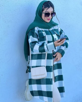 مانتو پشمی بلند