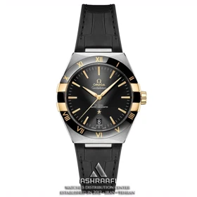 ساعت امگا کانسلیشن بند چرمی Omega Constellation Sedna-SK3