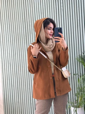 پالتو فوتر کلاهدار