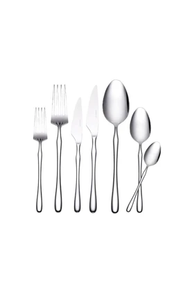 سرویس قاشق و چنگال و چاقو KORKMAZ مدل A2148 - چندرنگ