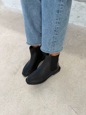 نیم بوت زنانه مدل سنگی