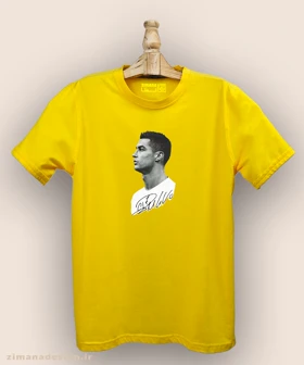 تیشرت مردانه و زنانه طرح کریستیانو رونالدو کد 960