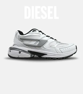 کفش کتانی بزرگپا سفید طوسی DIESEL S-SERENDIPITY SPORT مدل 6920