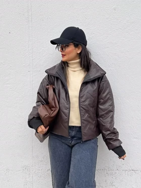 کاپشن چرم تیلور Teylor