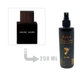 بادی اسپلش عطر ادکلن لالیک انکر نویر مشکی چوبی مردانه 250 میل lalique Encre Noire for Men 250ml