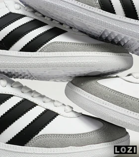 کفش کتانی مردانه سفید مشکی ADIDAS Samba