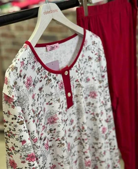 بلوز شلوار سایز بزرگ زنانه سکسن کد 40657