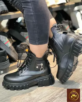 بوت پوتین زنانه دخترانه بندی Jibi