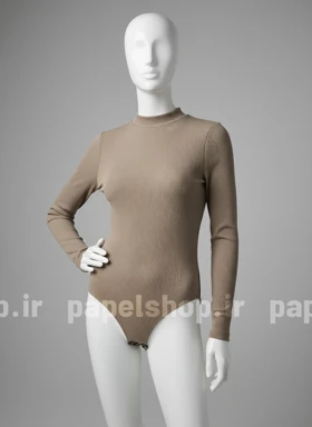 بادی کبریتی یقه سه سانتی آستین دار