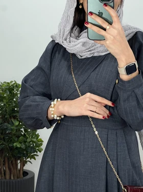 مانتو بلند شانتون صحرا 2