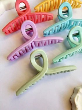 کلیپس روبانی پاستیلی- کد 1137