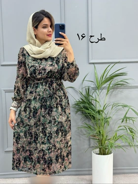 پیراهن حریر میدی 323
