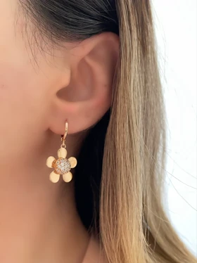 گوشواره فلاور آویز ژوپینگ