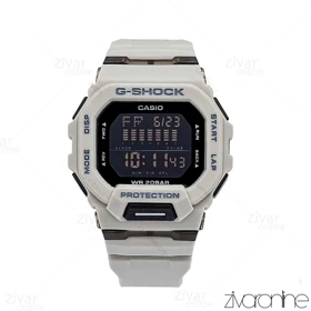 ساعت جی شاک GB200 دیجیتالی مردانه تمام طوسی 105964