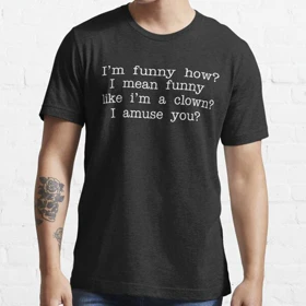 تیشرت رفقای خوی | تیشرت GoodFellas طرح I'm Funny How کد 117379