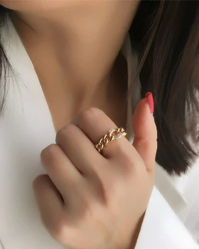 انگشتر کارتیر شل نگین‌دار ژوپینگ