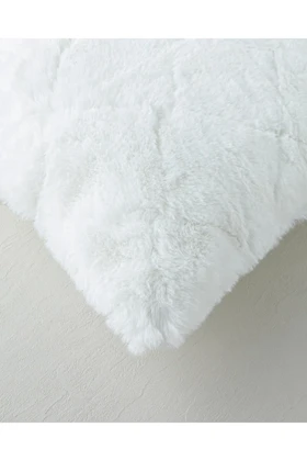روکش کوسن English Home مدل Soft Touch Rabbit پولیشی