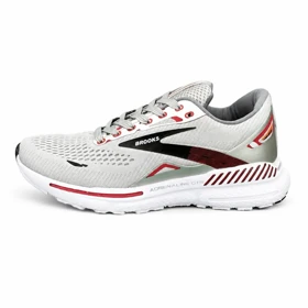 کفش کتانی رانینگ مردانه بروکس طوسی قرمز Brooks