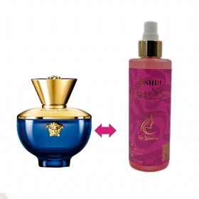 بادی اسپلش ورساچه دیلان بلو-آبی زنانه Versace Pour Femme Dylan Blue