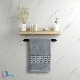 حوله دستی بزرگ طرح آرام (طوسی)