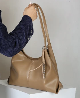 کیف زنانه چرم دوشی زنجیری 194 AM