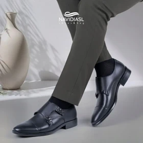 کفش مردانه تمام چرم کلاسیک کد 7043011