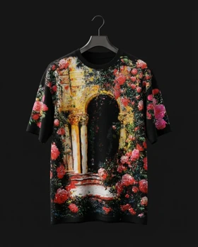 مسترکوالیتیتیشرت پشت چاپ نگینی ماکان پنبه طراحی فوق‌العاده خفن و خاص