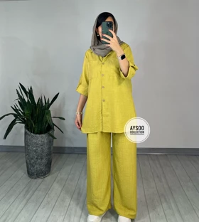 ست مانتو و شلوار آذر 1