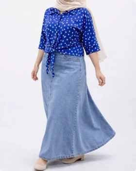 شومیز گره‌ای پفکی دخترانه 7378 (کاربنی)